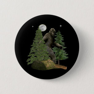Bigfoot Items 2 Inch Round Button