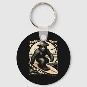 Bigfoot - Japanese Themed Bigfoot Surfing Shirt Keychain