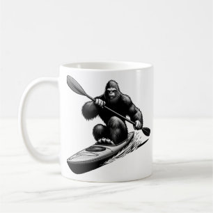 Bigfoot Kayak  Coffee Mug