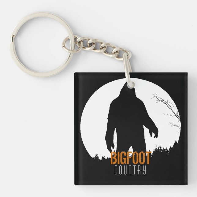 Bigfoot Key Chain (Front)