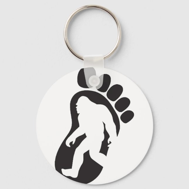 Bigfoot Keychain (Front)