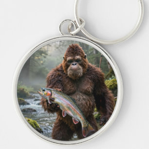 Bigfoot Keychain
