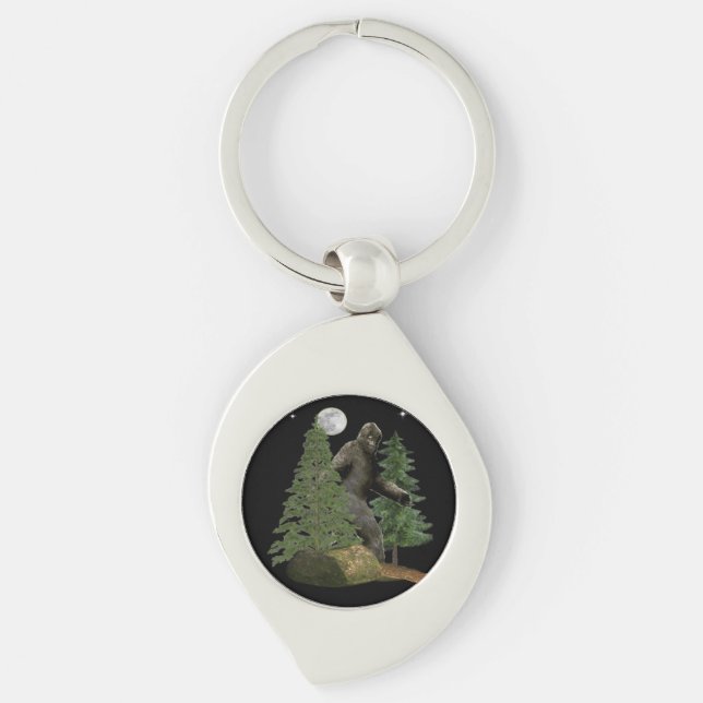 Bigfoot Keychain (Front)