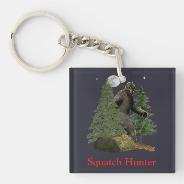 Bigfoot Keychain (Front)