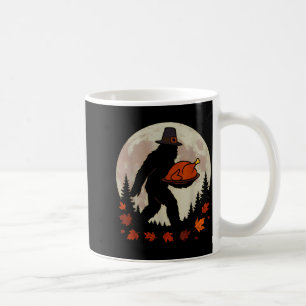 Bigfoot Lgrim Roasted Turkey Thanksgiving Day Boys Coffee Mug