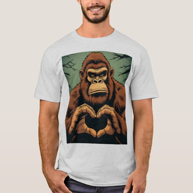 BIGFOOT LOVE T-SHIRT (Front)