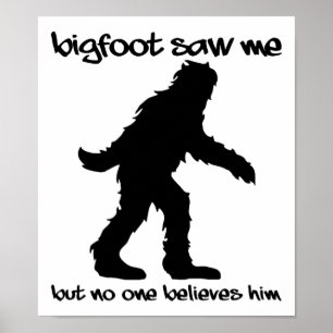 Bigfoot M'a Vu Drôle Affiche