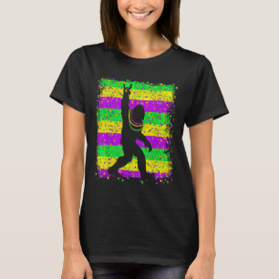 Bigfoot Mardi Gras Sasquatch Funny Men Kids Gift T T-Shirt