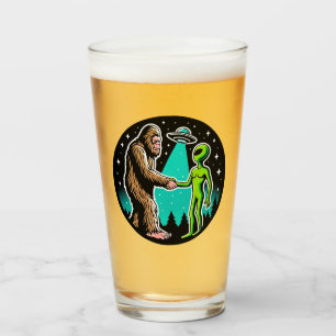 Bigfoot Meets Alien Glass