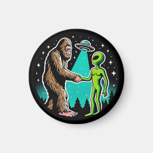 Bigfoot Meets Alien Magnet
