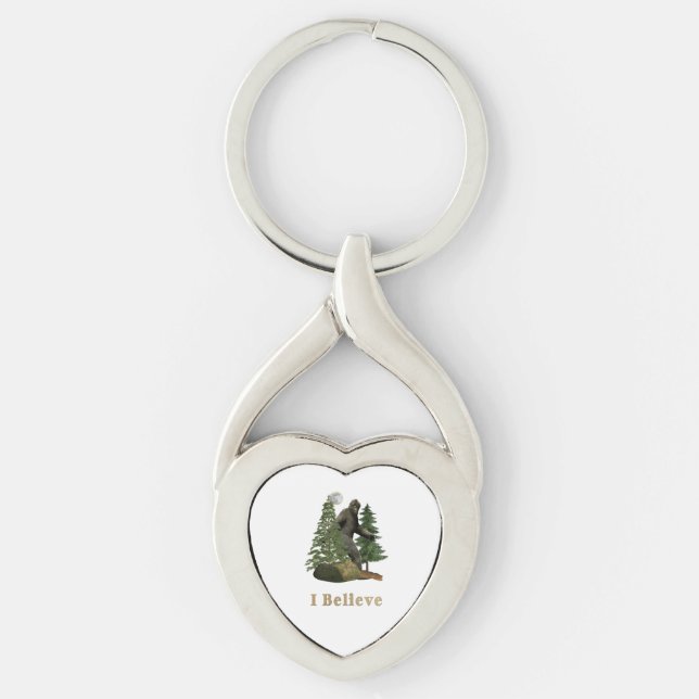 Bigfoot merchandise keychain (Front)