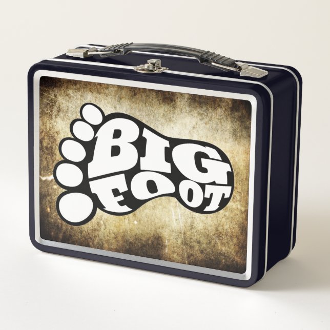 Bigfoot Metal Lunch Box (Front)