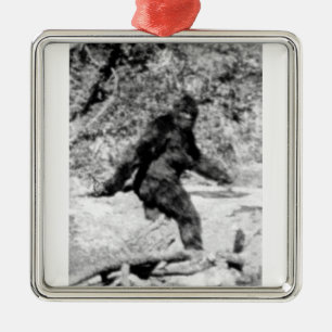 Bigfoot Metal Ornament