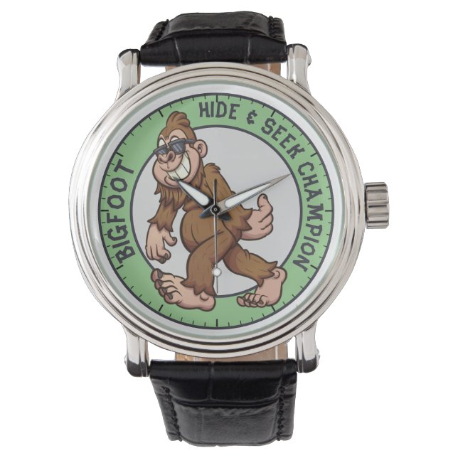 Bigfoot | Montre Sasquatch (modifiable) (devant)