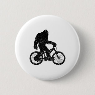 Bigfoot Mountain Bike Mtb Downhill Bicycle Gift 2 Inch Round Button