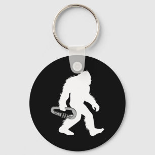 Bigfoot Mountain Climbing Sasquatch Climber Keychain