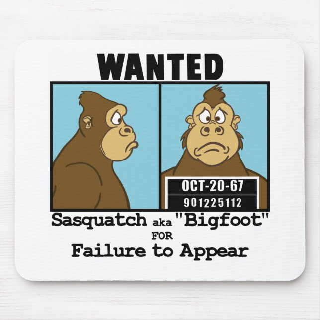 Bigfoot Mouse Pad (Front)