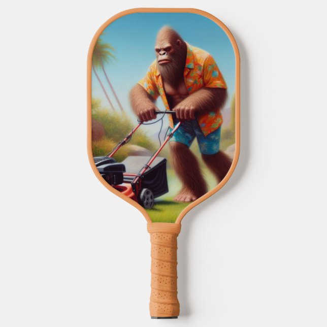 Bigfoot Mowing Pickleball Paddle (Front)