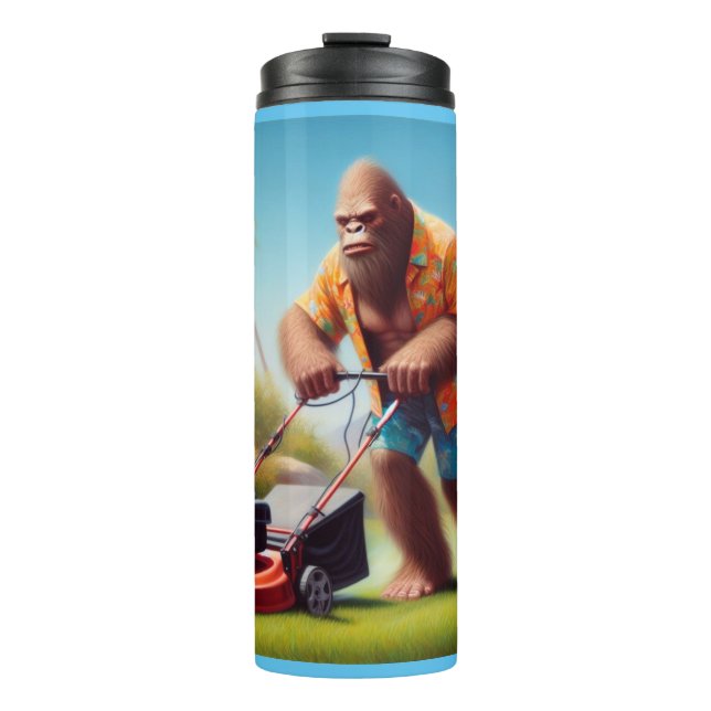Bigfoot Mowing Thermal Tumbler (Front)