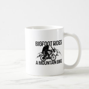 Bigfoot Mtb Downhill Mountain Bike Funny Gift  Coffee Mug