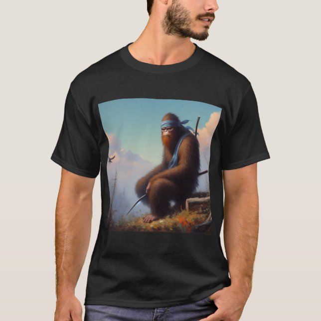 Bigfoot Ninja T-Shirt (Front)