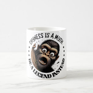 Bigfoot: No More Shyness Coffee Mug