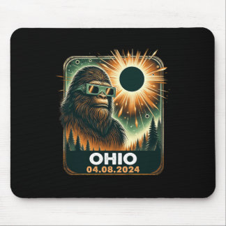 Bigfoot Ohio Total Solar Eclipse 2024 With Eclipse Mouse Pad