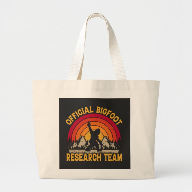 Bigfoot Original Research Team Shopping Sac fourre (Devant)