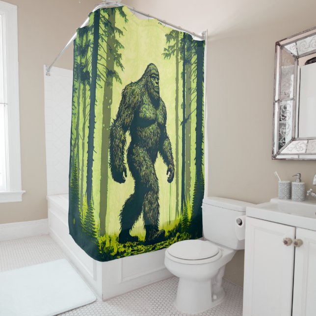 Bigfoot Out For A Forest Walk (In Situ)