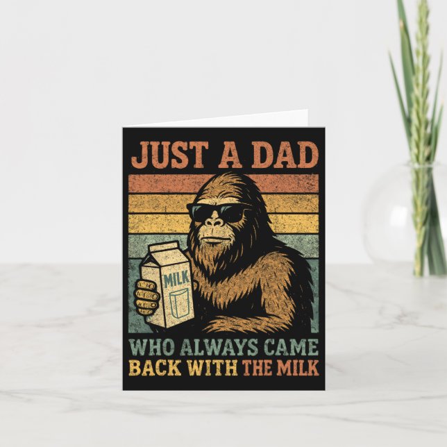 Bigfoot Papa  Card (Front)