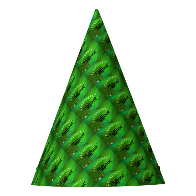 Bigfoot  Party Hats (Front)