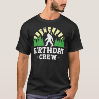 Bigfoot Party Supplies Sasquatch Birthday T-Shirt