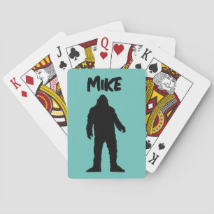 BIGFOOT PERSONALIZED PLAYING CARDS