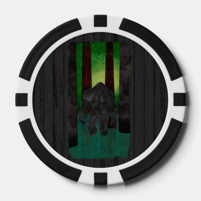 Bigfoot Poker Chips (Front)