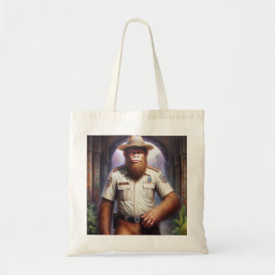 Bigfoot Policeman Tote Bag