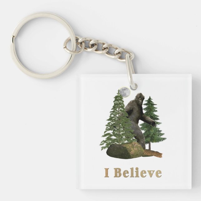 Bigfoot products keychain (Front)