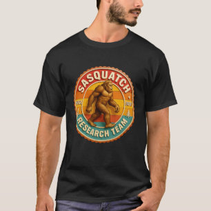 Bigfoot Research Team Official Vintage Sasquatch C T-Shirt