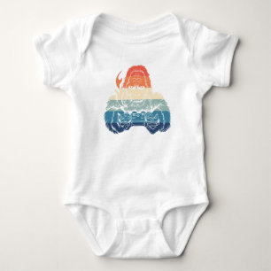 Bigfoot Retro Baby Bodysuit