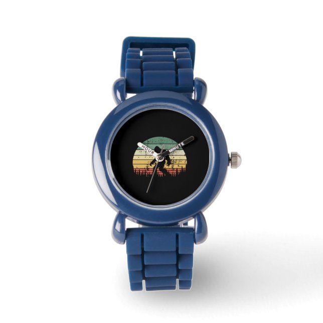 Bigfoot Retro Sunset Gift Watch (Front)
