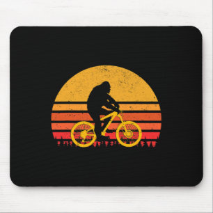 Bigfoot Riding Bike Mtb Mountain Biking Bicycle Cy Mouse Pad
