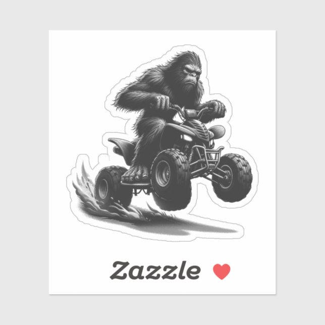 Bigfoot Riding Quad Bike (Sheet)