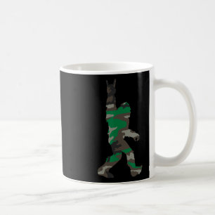 Bigfoot Rock And Roll Orange Camo Hunting Safety G Coffee Mug