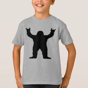 Bigfoot Rock On T-Shirt