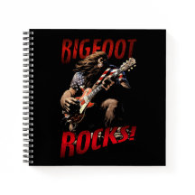 Bigfoot Rocks Spiral Bound Carnet