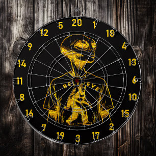 Bigfoot’s Favourite Board: Out-Throw the Unknown Dartboard