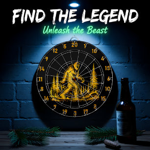 Bigfoot’s Favourite Game: Dart and Seek Dartboard
