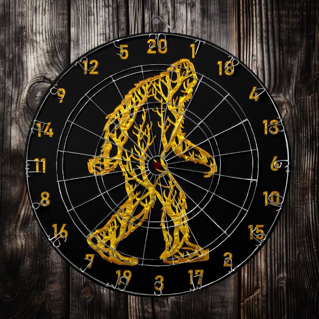 Bigfoot’s Throwing Skills Are Legendary Too Dartboard (Creator Uploaded)