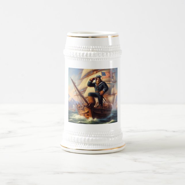 Bigfoot Sailor Beer Stein (Center)