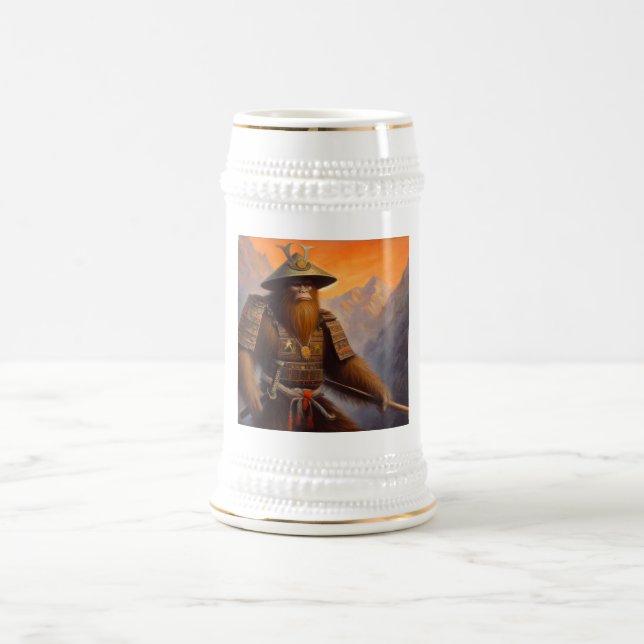 Bigfoot Samurai Beer Stein (Center)