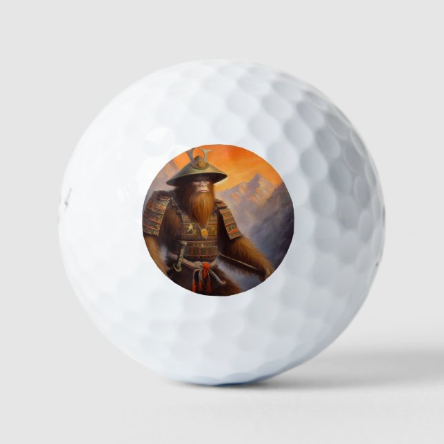 Bigfoot Samurai Golf Balls (Front)